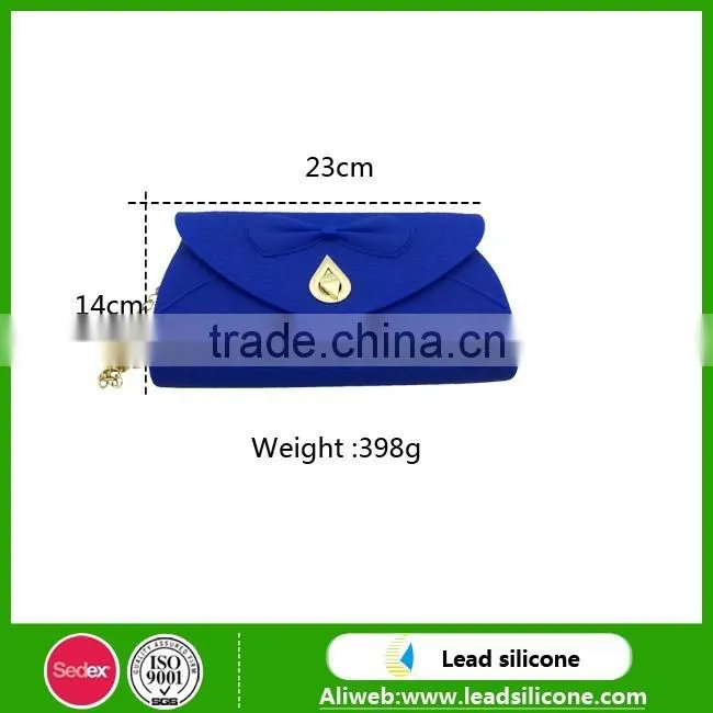 Candy Color Edition Fashion Hand The Bill Of Lading Shoulder Bag/High Quality Silicone Handing Bag