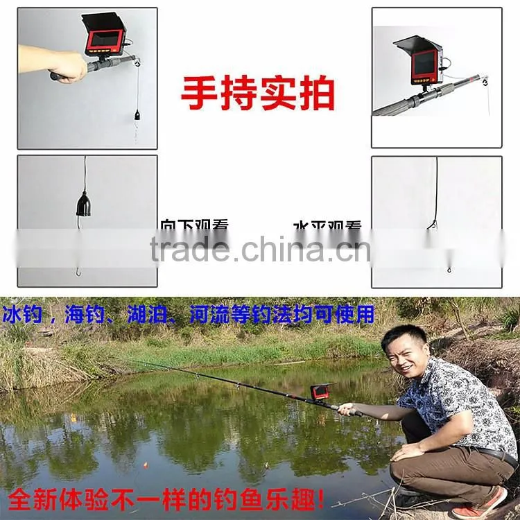 20M 4.3" Underwater Fishing Camera System HD 800TV Lines Underwater Camera with Record