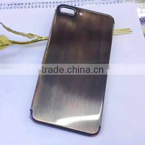 Custom housing Bronzed Metal Back Cover For iPhone7 7plus