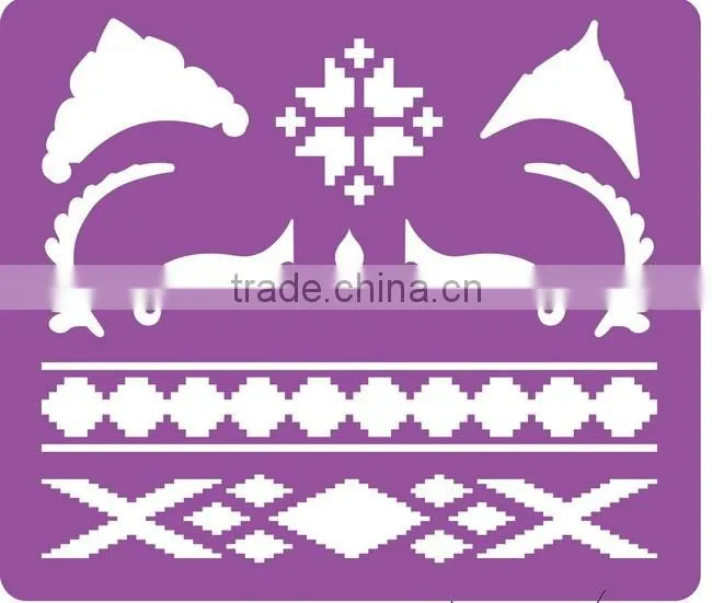 Beautiful Plastic Drawing Stencil For Children