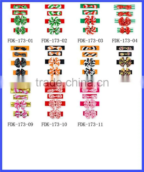 Wholesale Cheap Low Price Hair Big Bows Boutique Girl Baby Alligator Clip Large Grosgrain Ribbon Bows