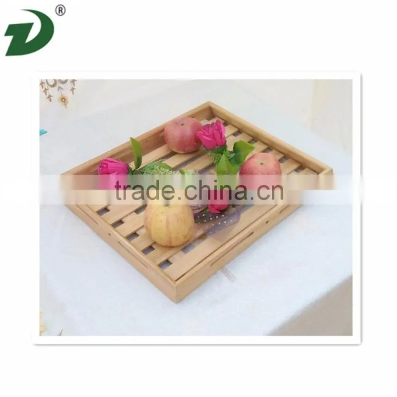 High quality new design handmade wooden bread tray