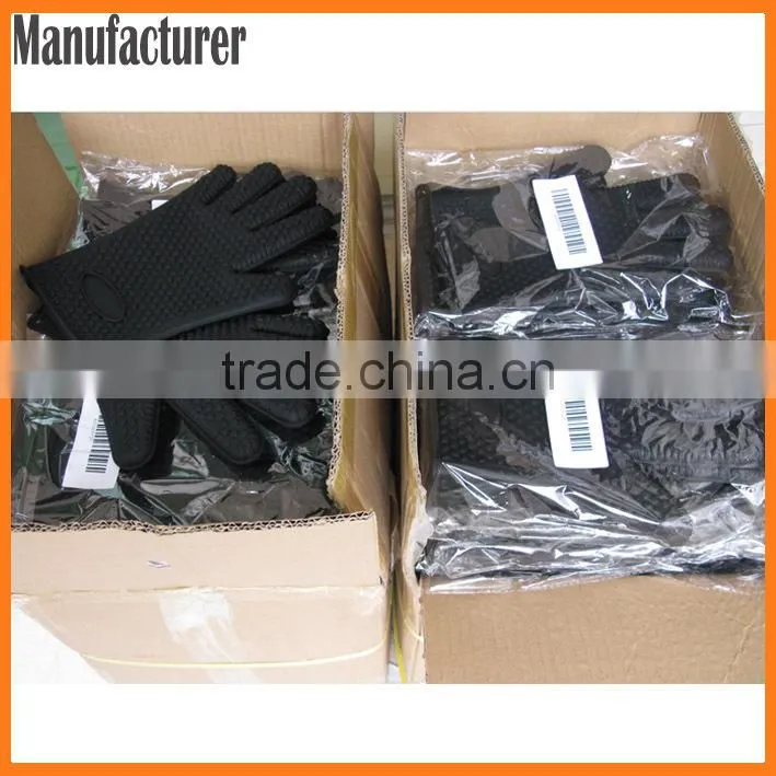 Hot Selling FDA Standard Heat Resistant oven mitts silicone