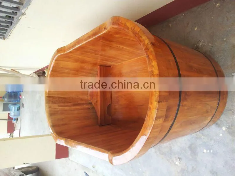 Eco-Friendly wooden basin of bath