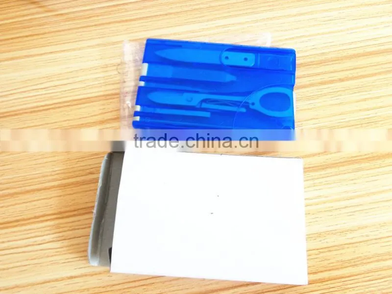 Promotional gift Multifunction tools card , Credit card tool set 7 in 1