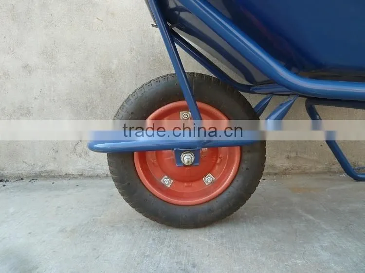 2016 hot selling steel wheel barrow used in building and farming
