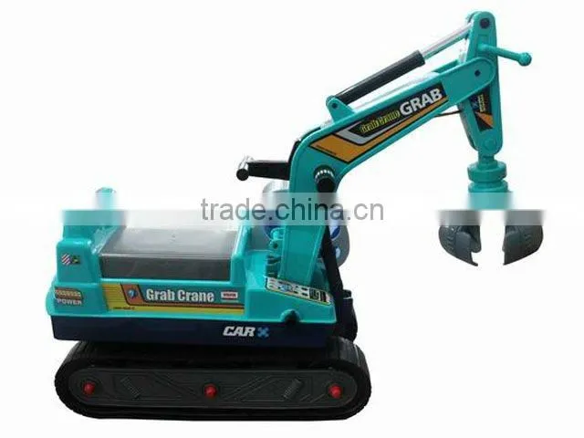 Child excavator toy ride on car kids car