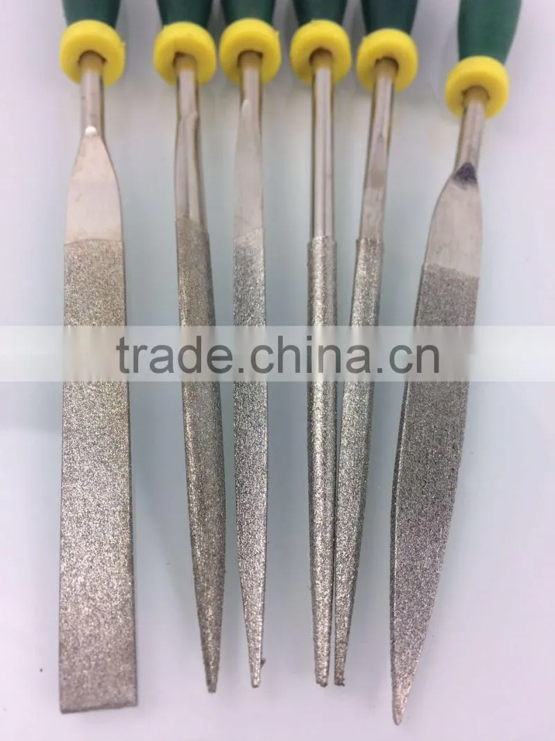 BERRYLION 6pcs diamond file packing in sets with high quality