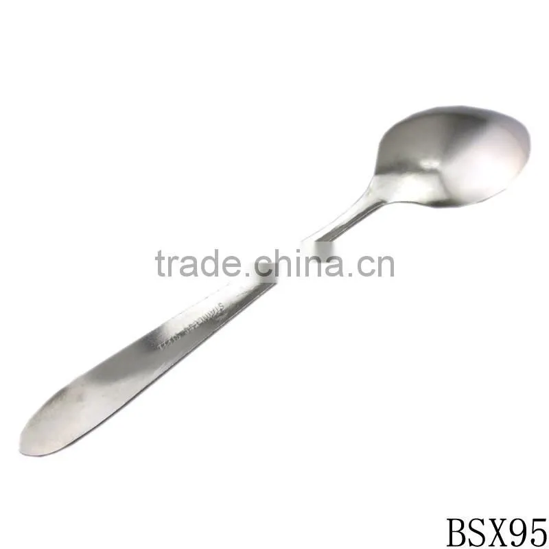 High quality blue and white porcelain stainless steel metel spoon
