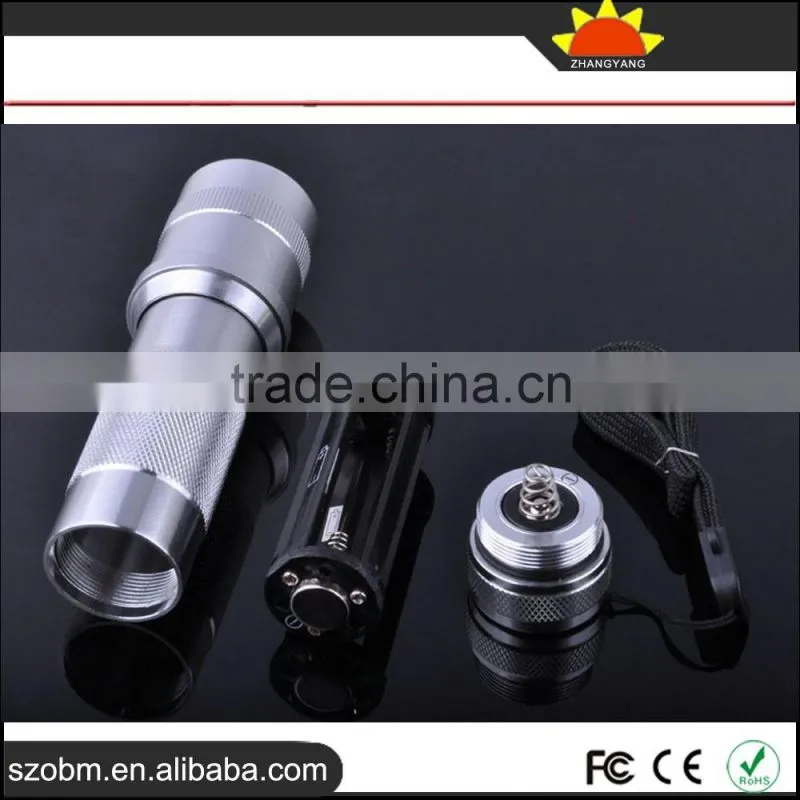 Wholesale FL-LT3WFD 3W Multicolor Changing LED Flashlight Torch with Fift box
