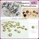 Hot sale easy nail decorated with flowers nail stickers wedding girl style custom DIY