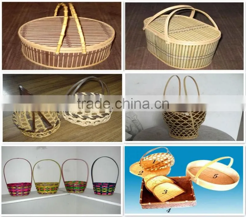 Oval Shape Bamboo Baskets