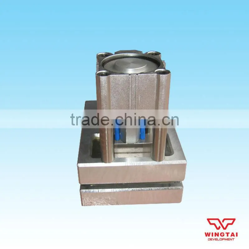 hand held shape punching machine install in cutting machine