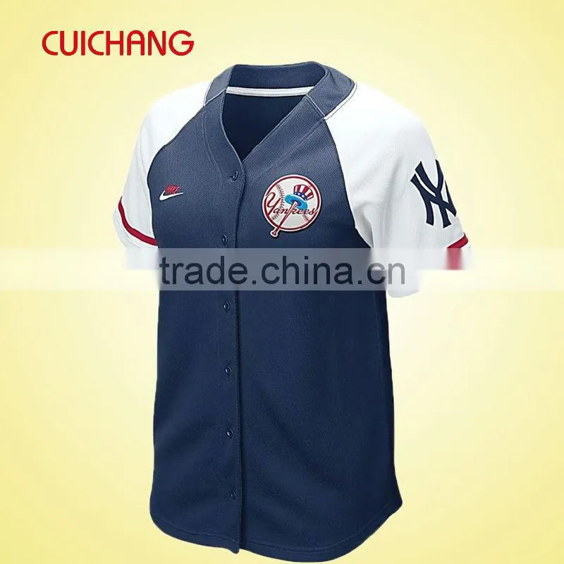 baseball jersey, custom baseball jersey, fashion baseball team uniform BQF-004