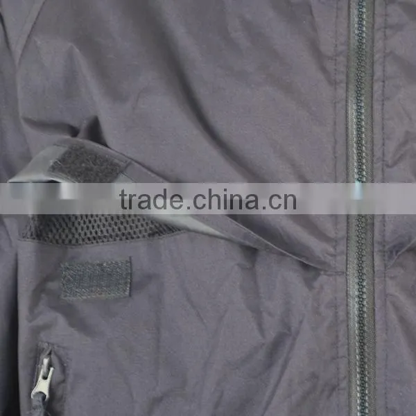 mens polyester waterproof winter jacket rain jacket