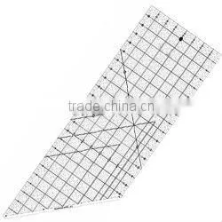 kearing brand,dressmaker form patchwork craft ruler,good acrylic sewing triangle grading set square for patchwork #T046