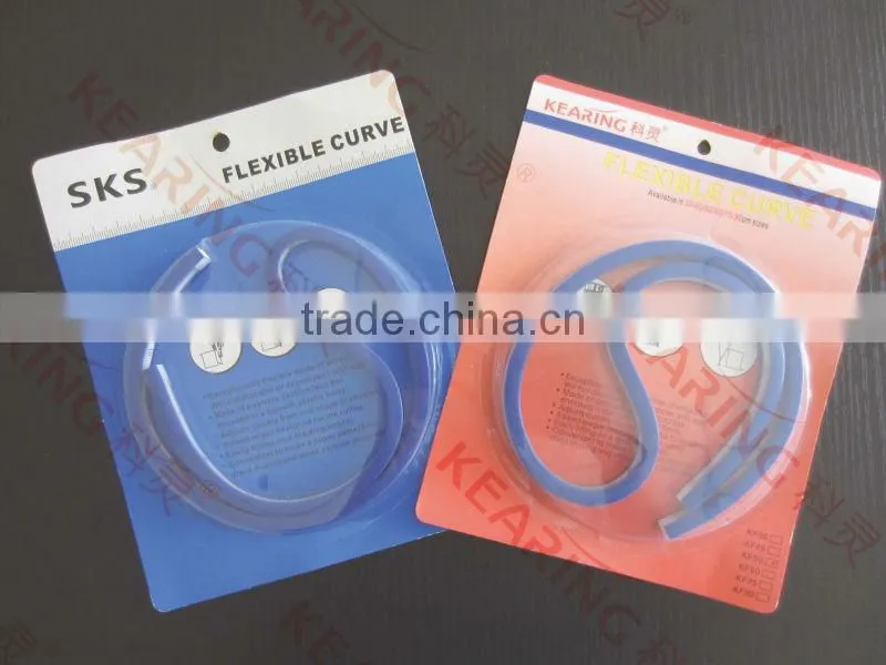 China factory sales flexible snake ruler with 6mm thickness and 9mm width for arting #KF-50