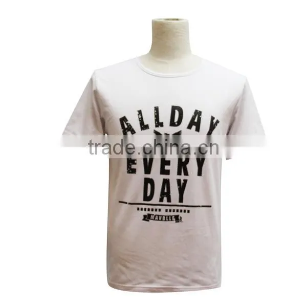 Best OEM supplier in china o neck 100%cotton mens wholesale t shirts manufacturing