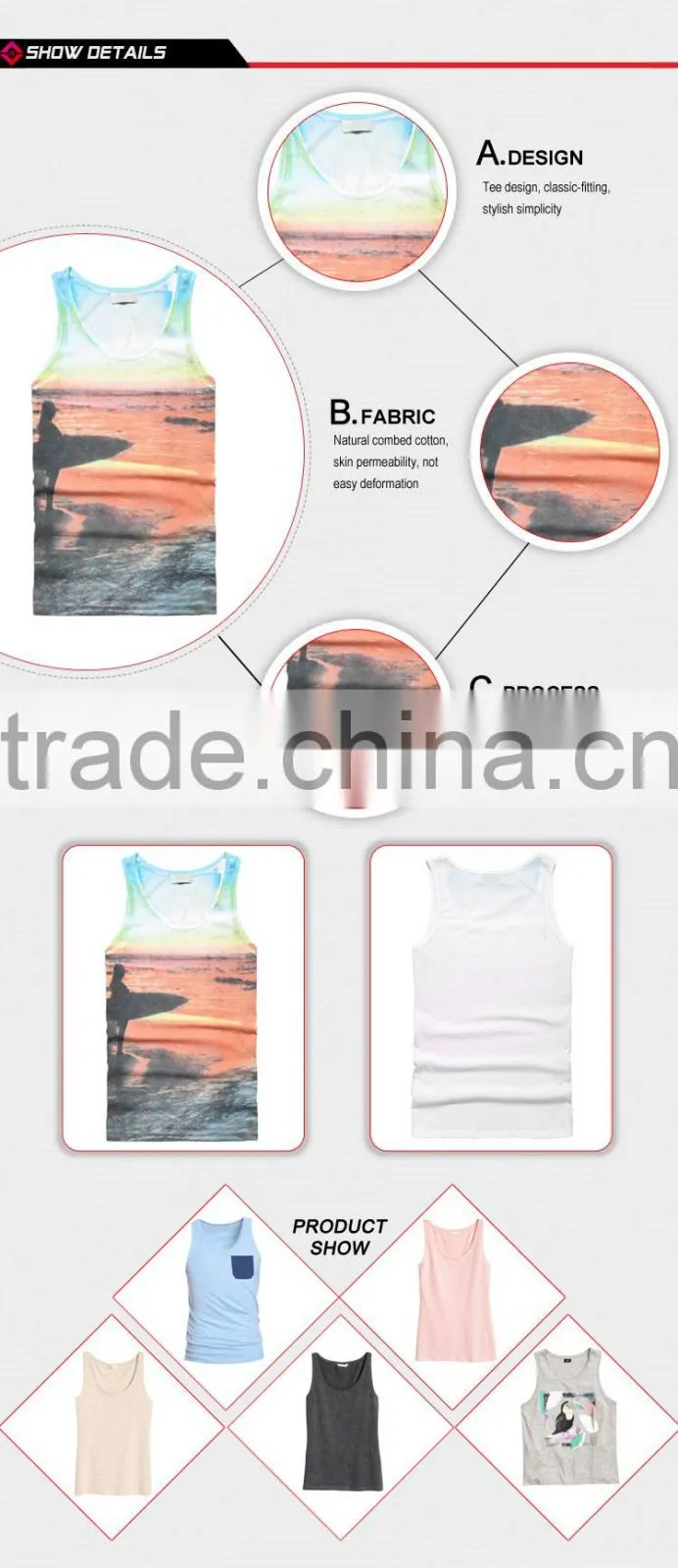 Designer best sell sex fashion girls vest
