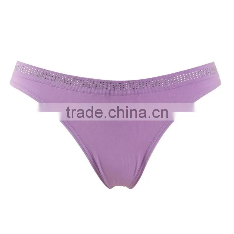 Fashion seamless g-strings sexy underwear soft ladies lingerie hot thongs for women