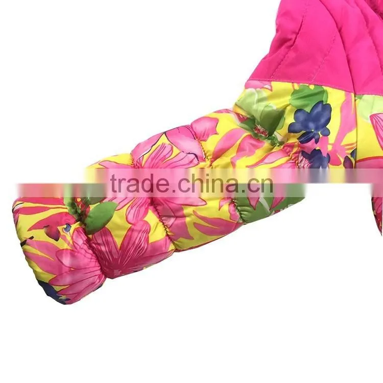wholesale pattern comfy down jacket for children winter jackets