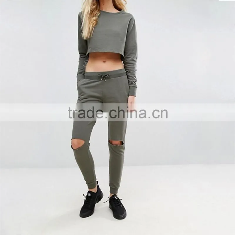 Sports pants female spring and autumn small feet Korean version pants Harlan pencil pants were thin casual long sweatpants