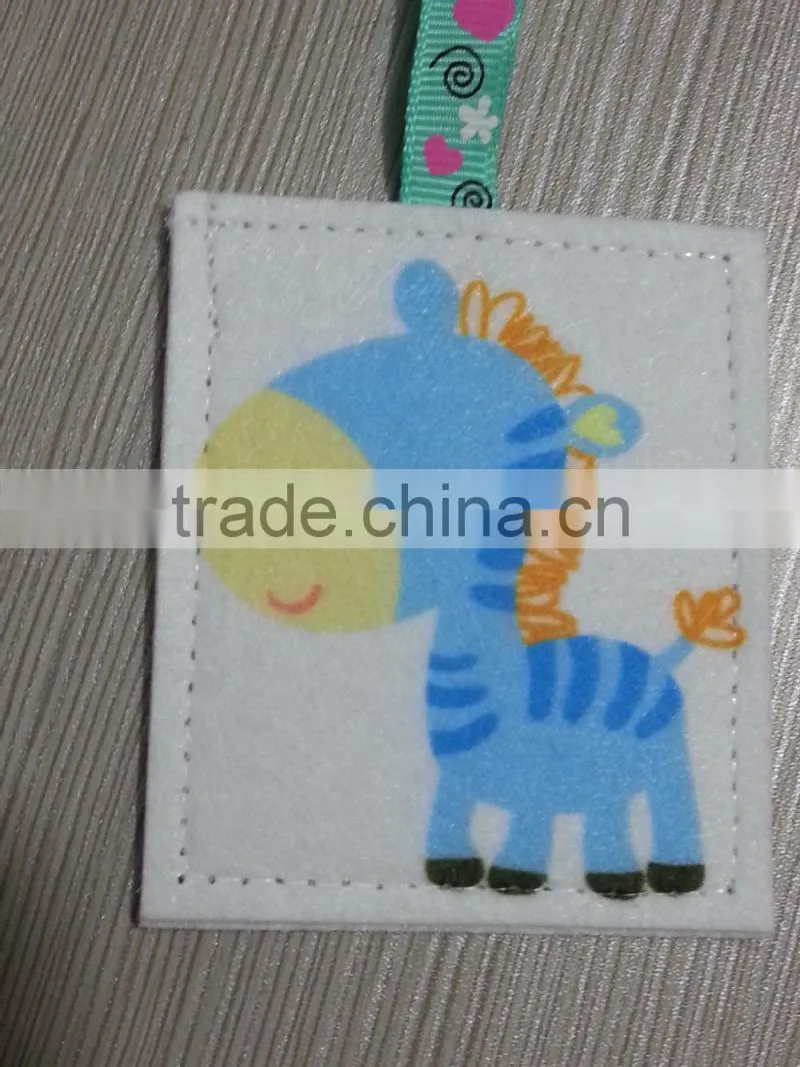 printed felt promotional toys