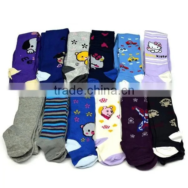 Wholesale colorful cotton Children girls pantyhose tights leggings