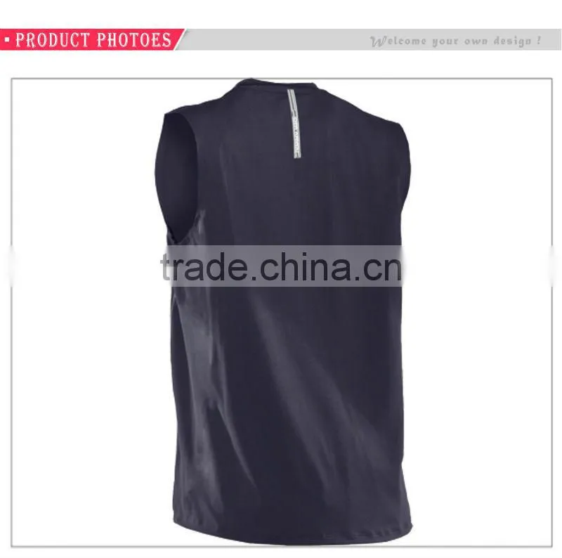 sleeveless body building wear body building jersey