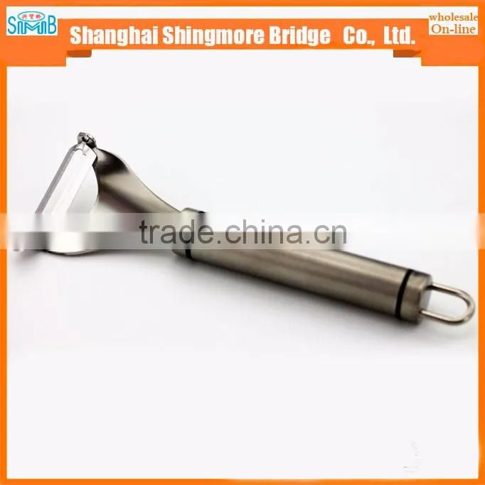 custom handy stainless steel fruits and vegetable peeler
