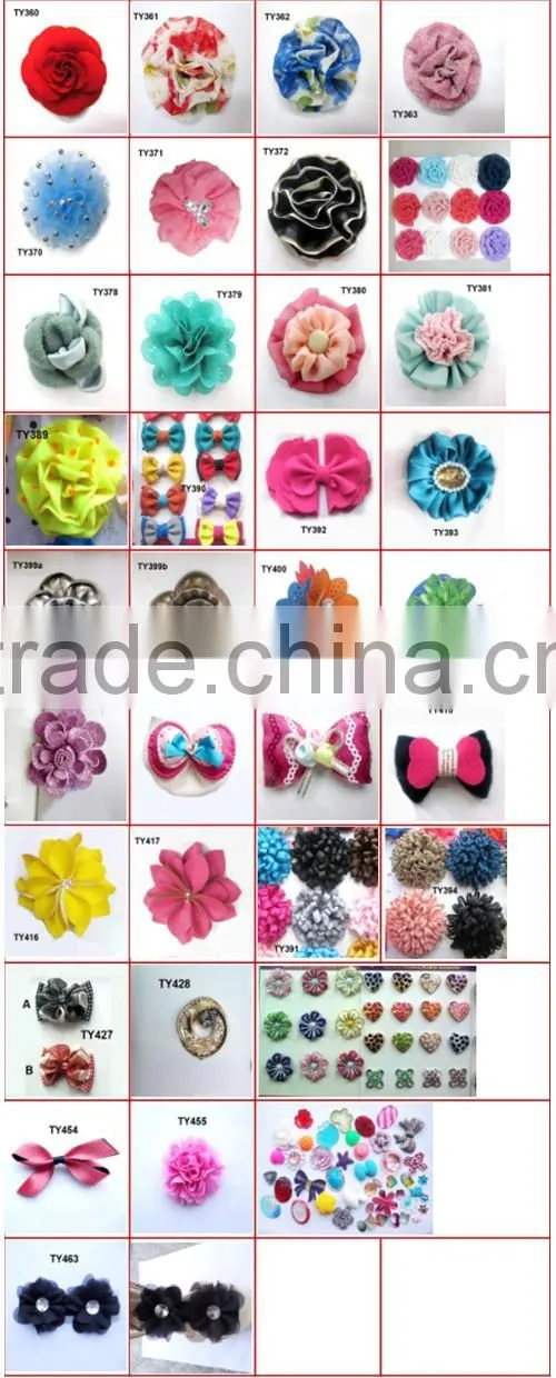 Women's leather shoe ornaments Korean design bow