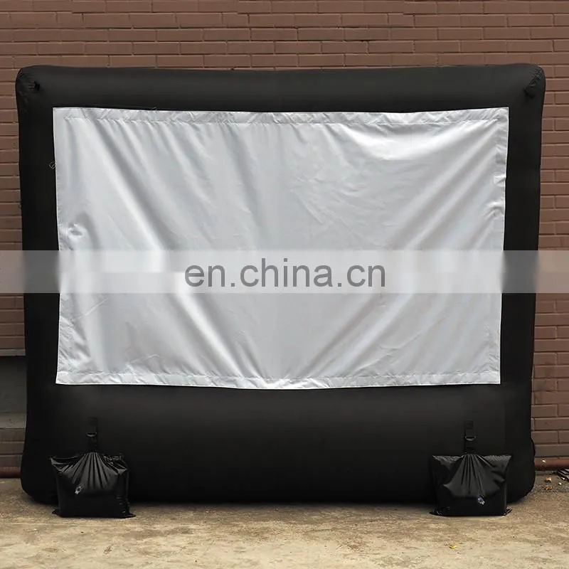 2017 Hot Sale One Time Inflatable Projection Indoor Outdoor Movie Screen