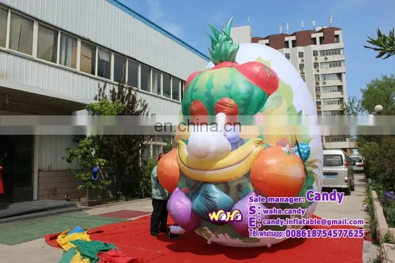Advertising inflatable egg , inflatable egg cartoon for sale C-298
