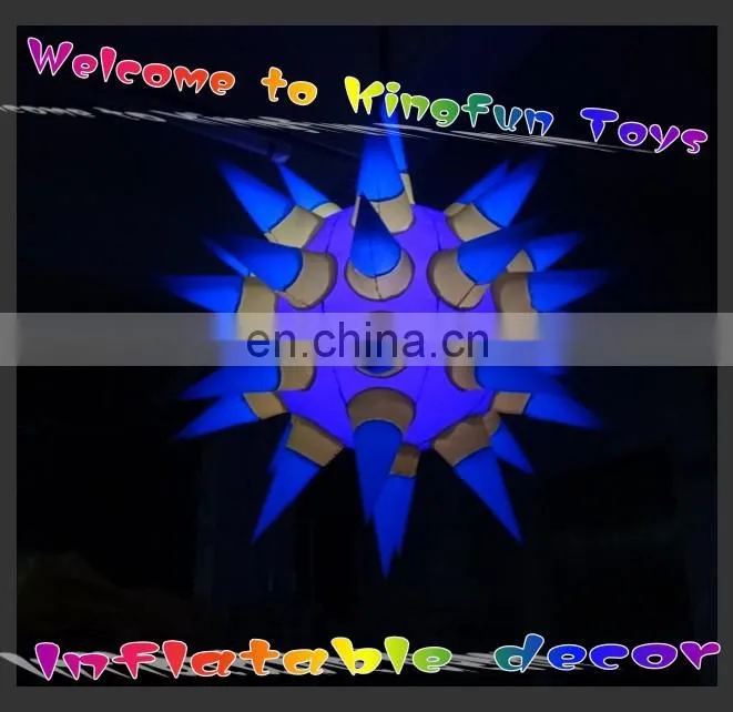 Led inflatable flower/lighting flower chain for wedding