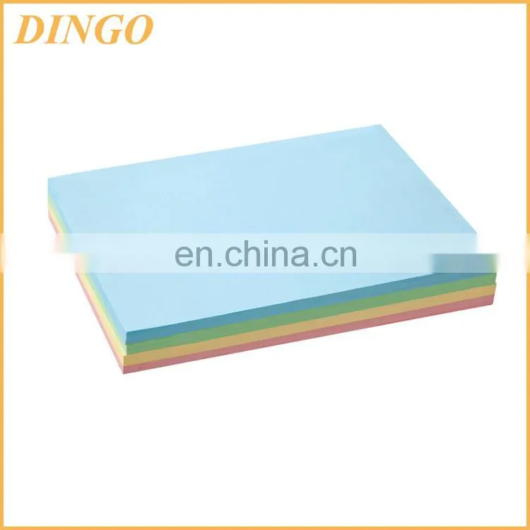 Colorful square thick office custom sticky note pad