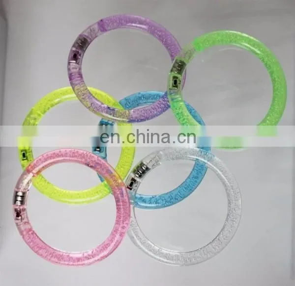 colorful LED bracelet for party,lighting up bracelet