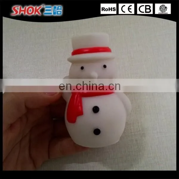 Supply Plastic LED Night Light For Christmas/Hot Selling LED Night Light For Christmas