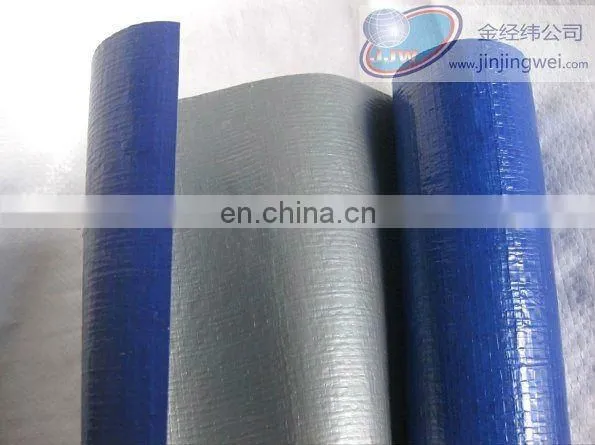 pe tarpaulin blue/silver awning tarpaulin in roll