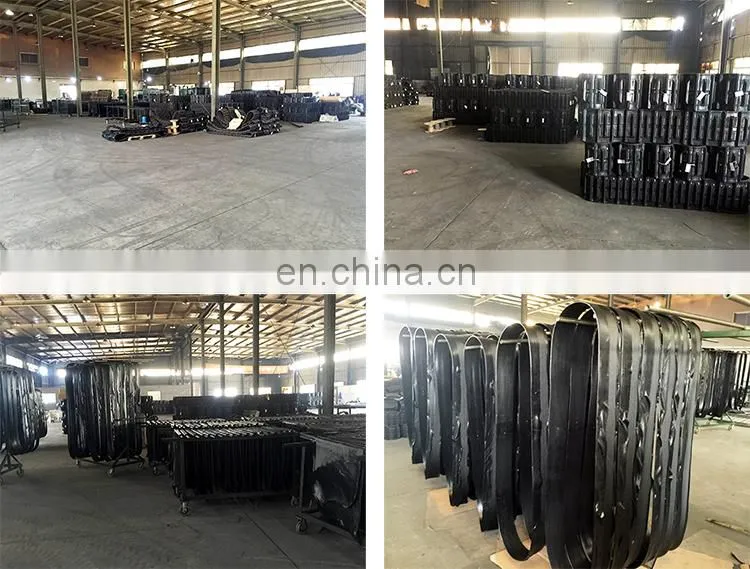 Agriculture Machinery Rice Harvester Crawler Rubber Track