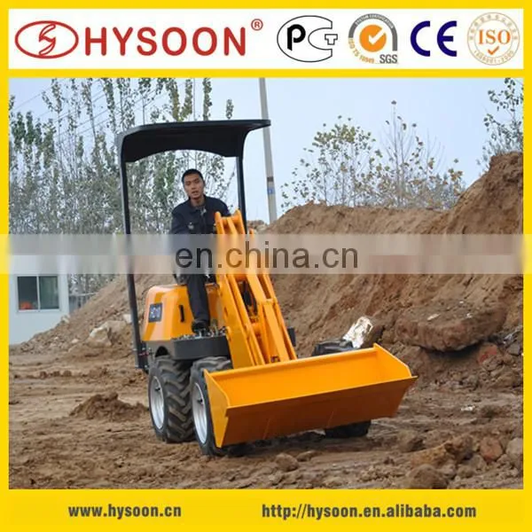 Taian hysoon 4wd Chinese affordable articulated mini wheel loader
