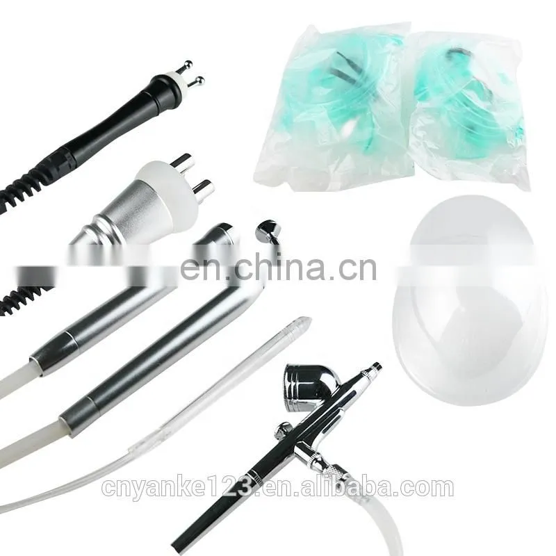 8 in 1 Water Oxygen Jet Facial Hyperbaric oxygen facial machine BIO mask with skin analyzer