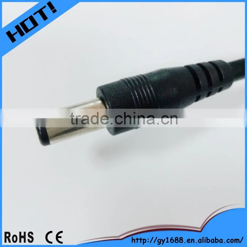 New 5.5 x 2.1mm power extension cable with plug 1m