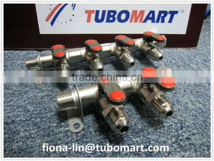 gas valve and gas manifold for gas pipe