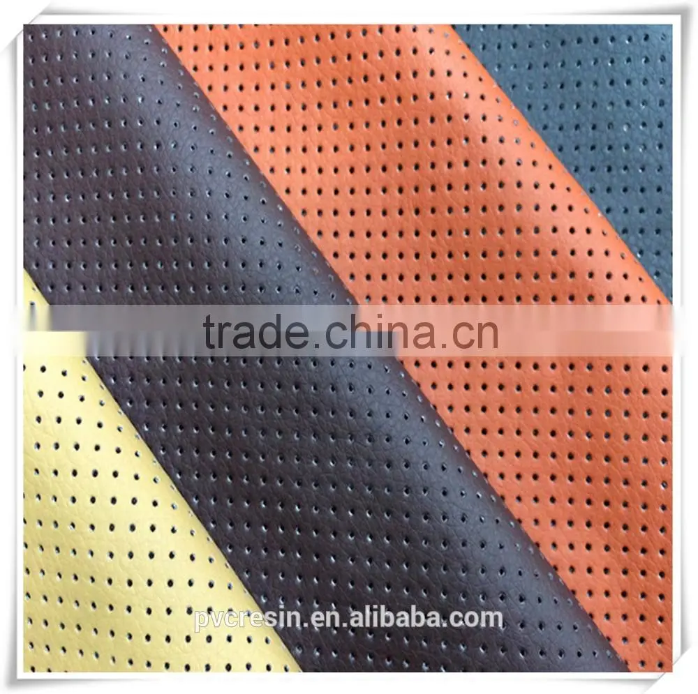 Preforated PU Leather for Car Seats