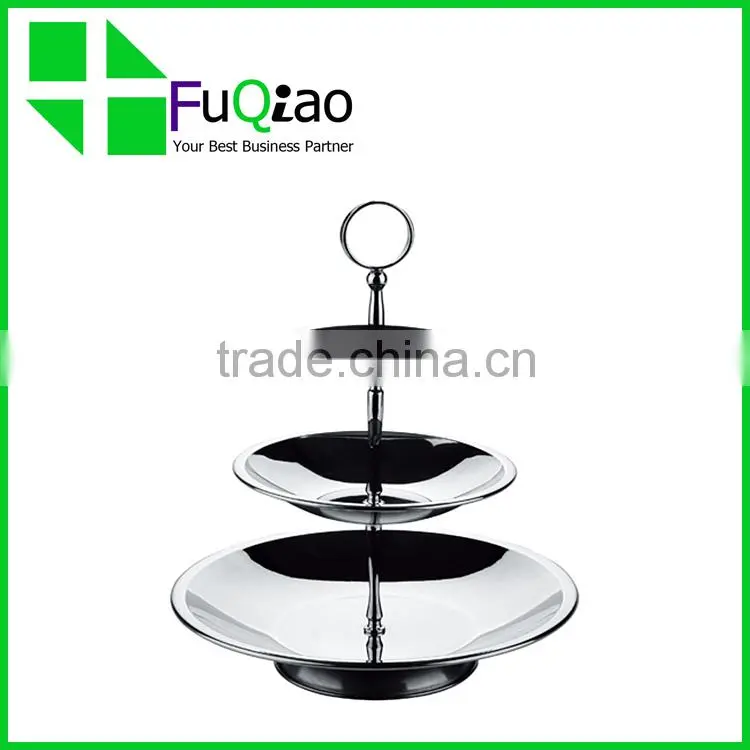 Tableware Dinnerware food grade stainless steel fruit candy display dish