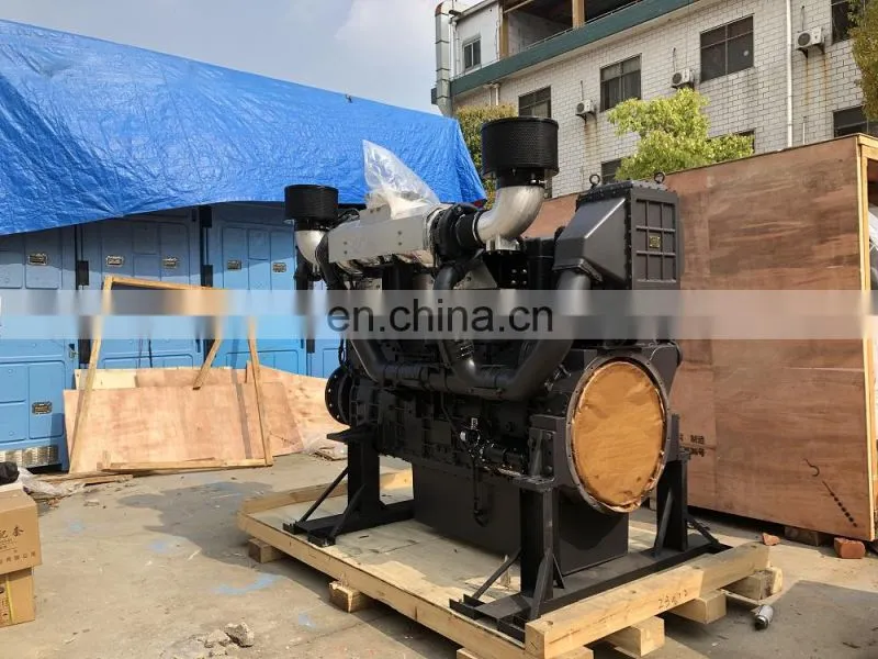 Engine 6 cylinder genuine SDEC SC33W950CA2 700KW 1500RPM marine engine for boat