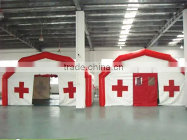 100% air sealed inflatable medicine tent Inflatable tent for hospital