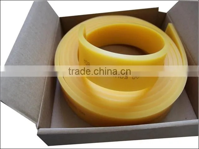 Factory price and high quality silkscreen printing squeegee rubber blade