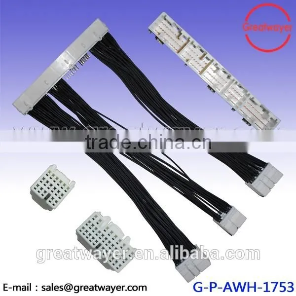 GXL 18AWG 125 PIN Socket 3 Arraies Wire Auotmotive Wire Europe Standard Harness