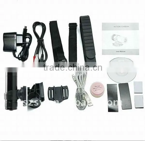 Design for Outdoor Enthusiasts Weatherproof mini sport/helmet camera